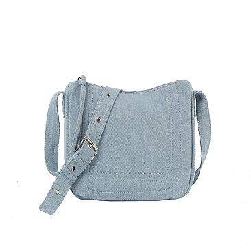 Denim Crossbody Bag