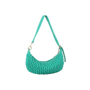 Chevron Quilted Hobo