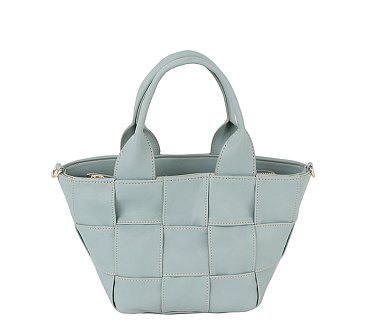 Fashion Woven Tote Satchel