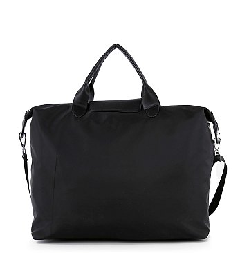 Stone Accented Carry-All Travel Bag