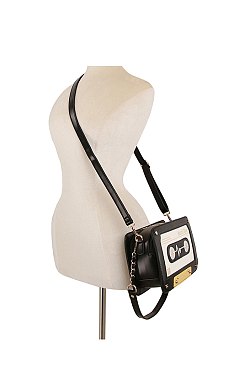 Retro Cassette Tape Crossbody Bag