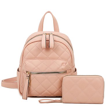 Quilted Classic Backpack 2-in-1 Set