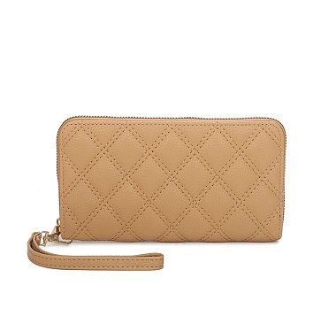 Quilted Scarf Top Handle 2-in-1 Satchel