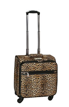 Leopard Rolling Carry On Luggage