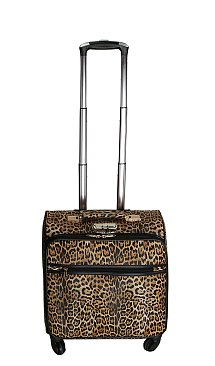 Leopard Rolling Carry On Luggage