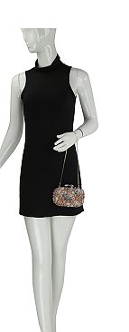 Sugar Skull Evening Bag Clutch