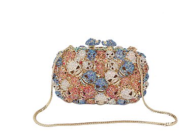 Sugar Skull Evening Bag Clutch