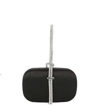 Embellished Strap Clutch Evening Bag