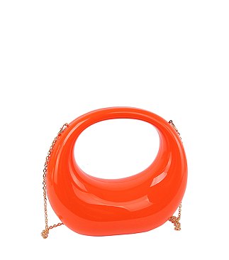 Jelly Candy Moon Crossbody Bag