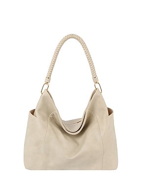 Fashion Braided Top Handle Shoulder Bag