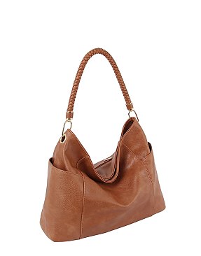 Fashion Braided Top Handle Shoulder Bag