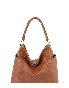 Fashion Braided Top Handle Shoulder Bag