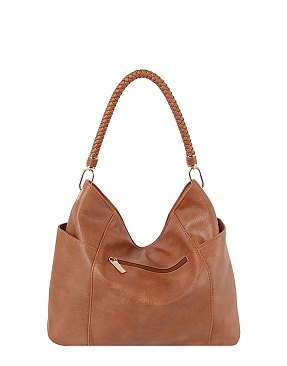 Fashion Braided Top Handle Shoulder Bag