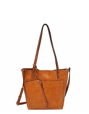 Fashion Front Pocket 2-in-1 Shopper