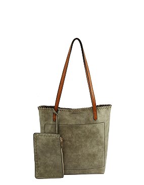 Fashion Front Pocket 2-in-1 Shopper