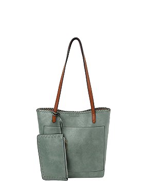 Fashion Front Pocket 2-in-1 Shopper