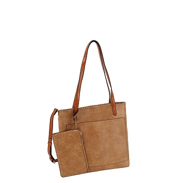 Fashion Front Pocket 2-in-1 Shopper