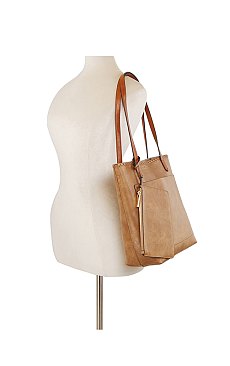 Fashion Front Pocket 2-in-1 Shopper