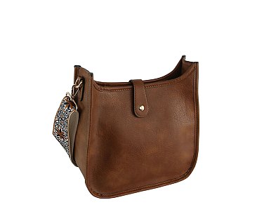 Fashion Hobo Crossbody Bag with Guitar Strap