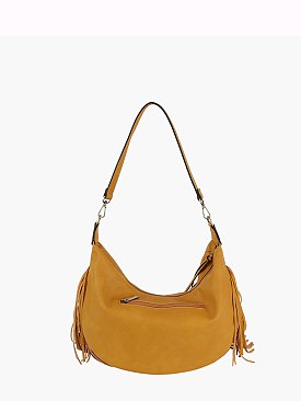 Western Fringe Hobo Shoulder Bag