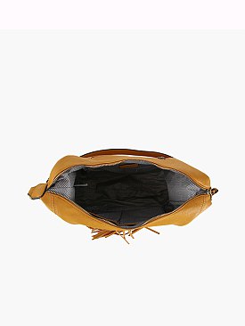 Western Fringe Hobo Shoulder Bag