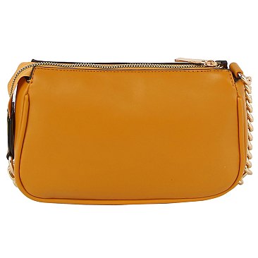 Fashion Chain Link Satchel Crossbody Bag