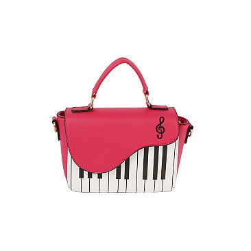 Piano Music Notes Satchel