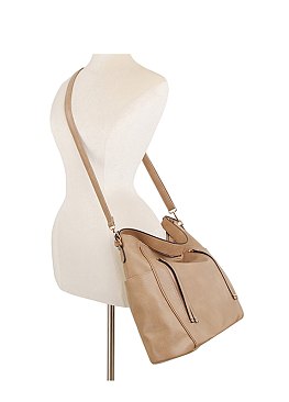 Fashion Zip Shoulder Bag Hobo