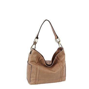 Fashion Whipstitch Bucket Shoulder Bag