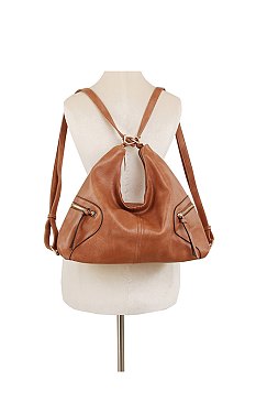 Fashion Convertible Shoulder Bag Backpack