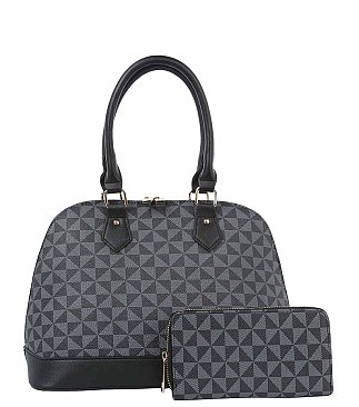 Fashion Monogram 2-in-1 Dome Satchel