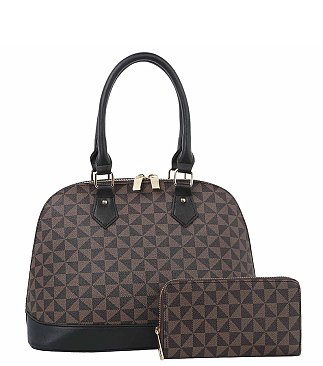 Fashion Monogram 2-in-1 Dome Satchel