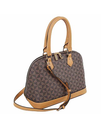 Fashion Monogram 2-in-1 Dome Satchel