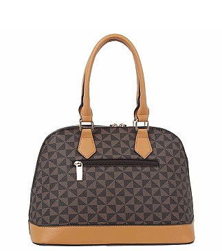 Fashion Monogram 2-in-1 Dome Satchel