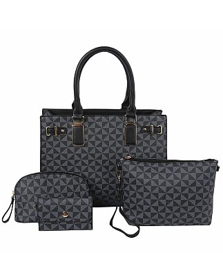 Fashion Monogram 4-in-1 Boxy Satchel