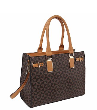 Fashion Monogram 4-in-1 Boxy Satchel