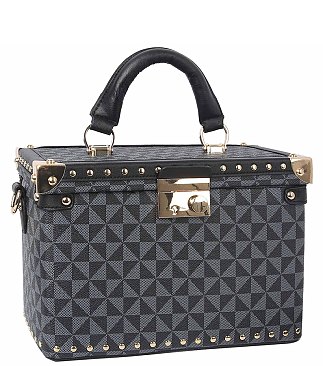 Monogram Boxy Satchel Travel Case