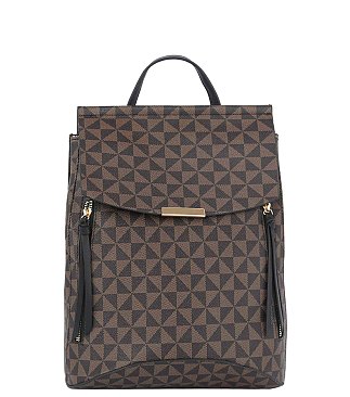 Monogram Convertible Backpack Satchel