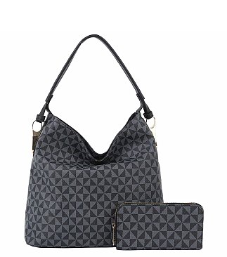 Fashion Monogram 2-in-1 Shoulder Bag Hobo