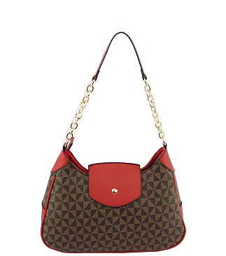 Monogram Shoulder Bag Satchel