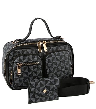 Monogram 2-in-1 Satchel