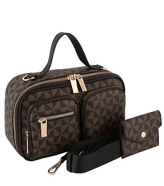 Monogram 2-in-1 Satchel