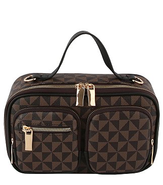 Monogram 2-in-1 Satchel