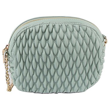 Puffy Quilted Crossbody Bag