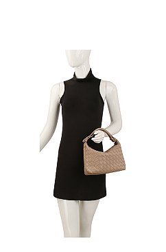 Woven Shoulder Bag