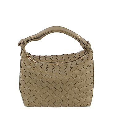 Woven Shoulder Bag