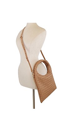 Woven Shoulder Bag Hobo