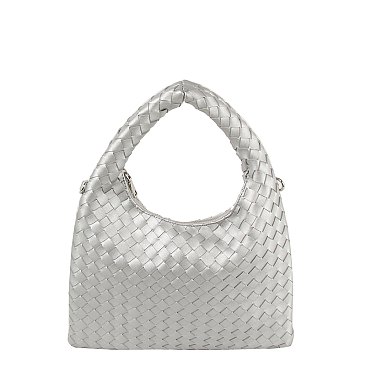 Woven Shoulder Bag Hobo