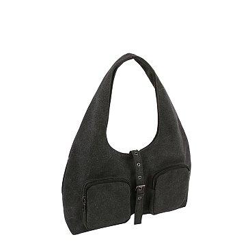 Fashion Pocket Shoulder Bag Hobo