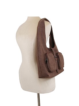 Fashion Pocket Shoulder Bag Hobo